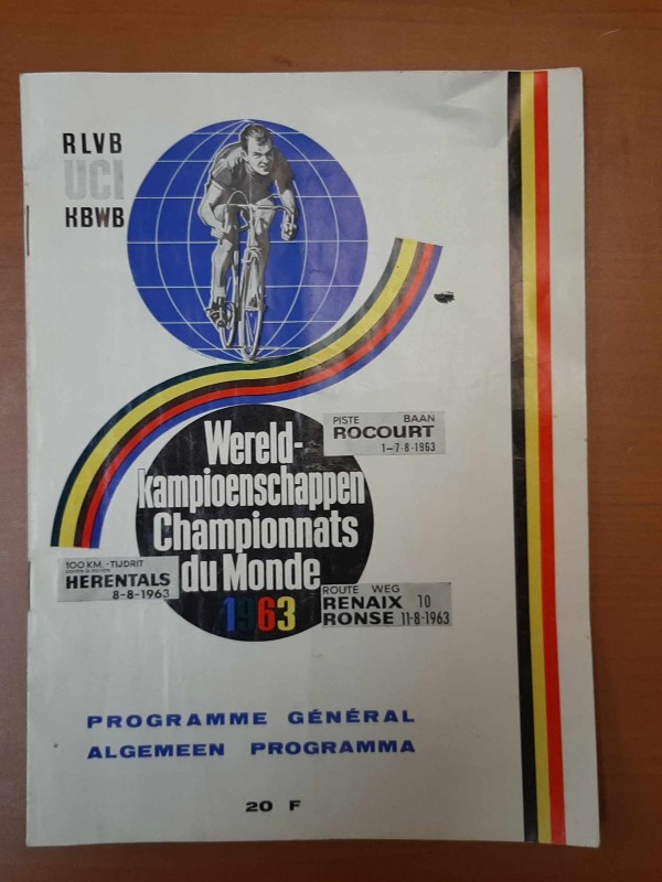 Brochure WK Wielrennen 1963